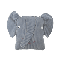 OYOY Mini, Erik the Elephant Cushion, Blue - Hello Little Birdie