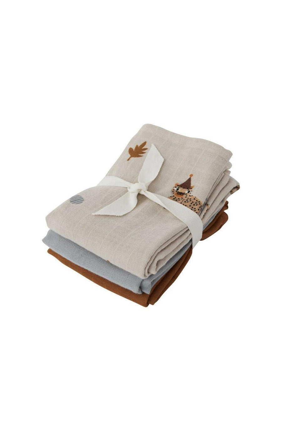 OYOY Muslin Square Leopard 3pcs - Hello Little Birdie