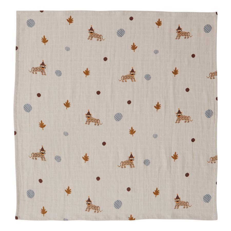 OYOY Muslin Square Leopard 3pcs - Hello Little Birdie