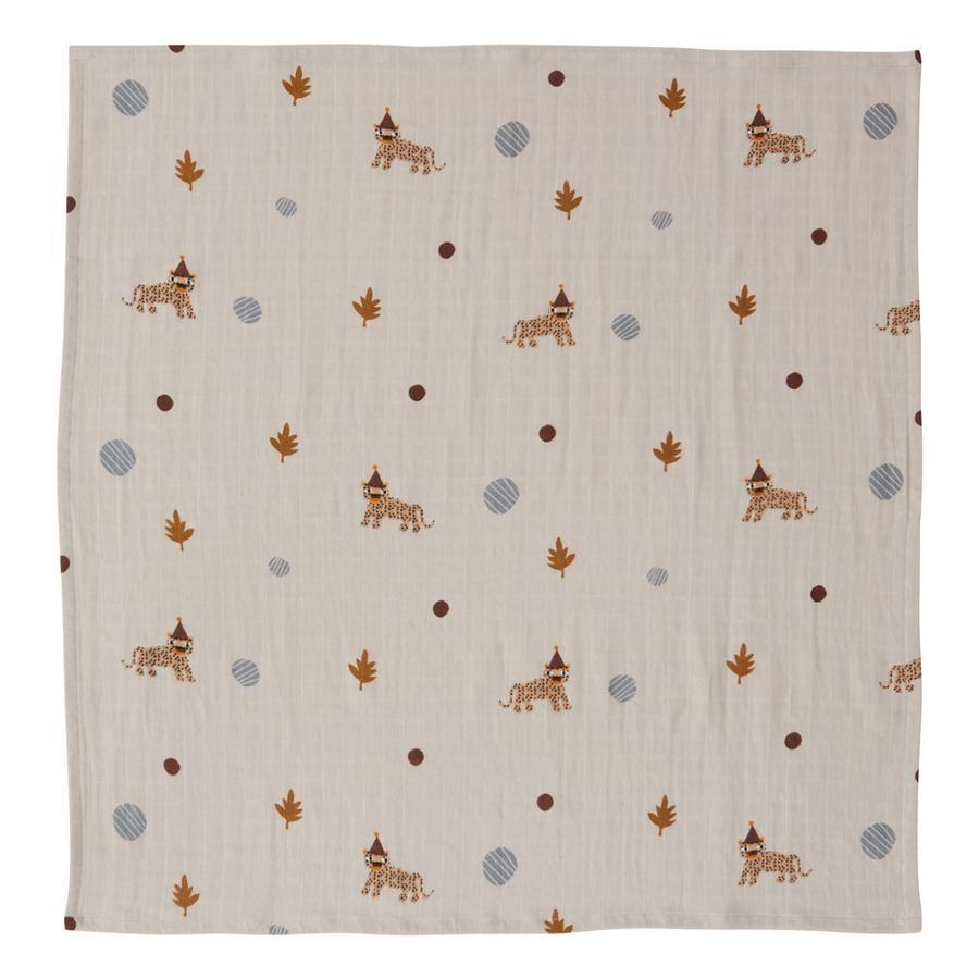 OYOY Muslin Square Leopard 3pcs - Hello Little Birdie