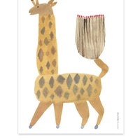 OYOY Noah Giraffe Poster 40 x 30cm (PRE-ORDER MARCH) - Hello Little Birdie