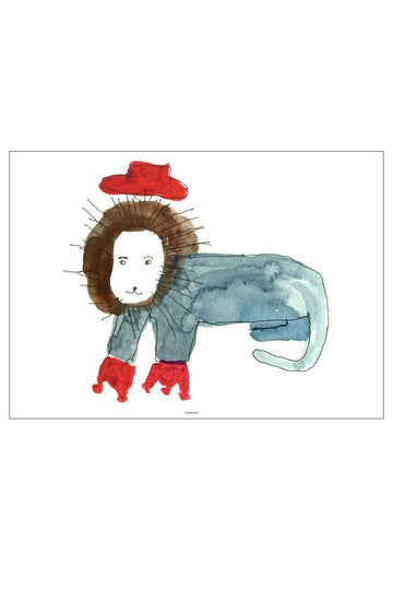 Pax and Hart I'm A Monkey Print 50 x 70cm - Hello Little Birdie