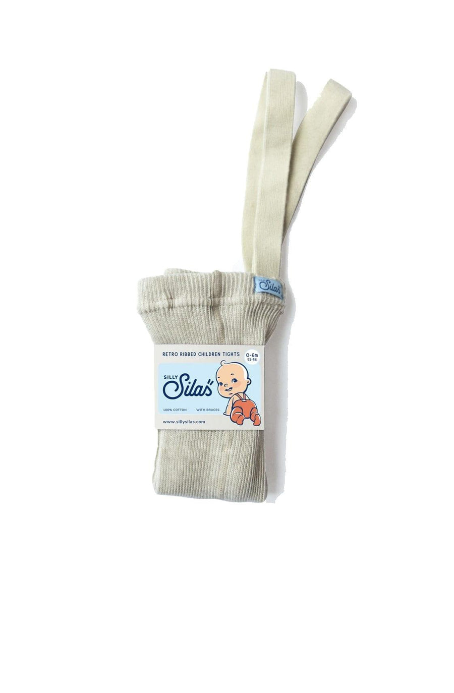 Silly Silas Tights, Cream Blend - Hello Little Birdie