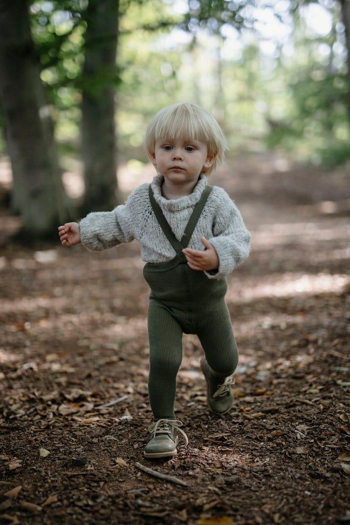 Silly Silas Tights, Olive Blend - Hello Little Birdie