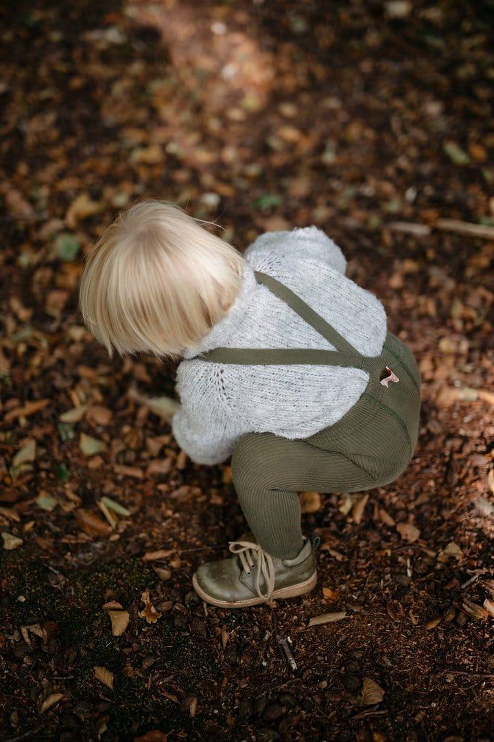 Silly Silas Tights, Olive Blend - Hello Little Birdie