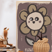 Studio Loco Wall Poster, Flower Child 50 x 70cm - Hello Little Birdie