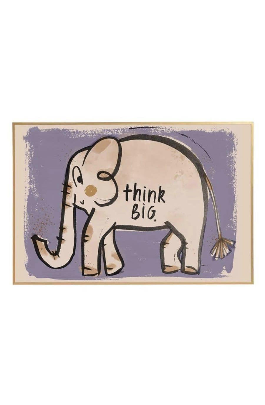 Studio Loco Wall Poster, Oli Elephant 50 x 70cm - Hello Little Birdie