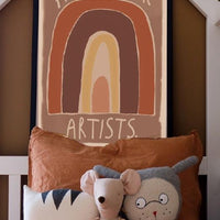Studio Loco Wall Poster, Rainbow 50 x 70cm - Hello Little Birdie