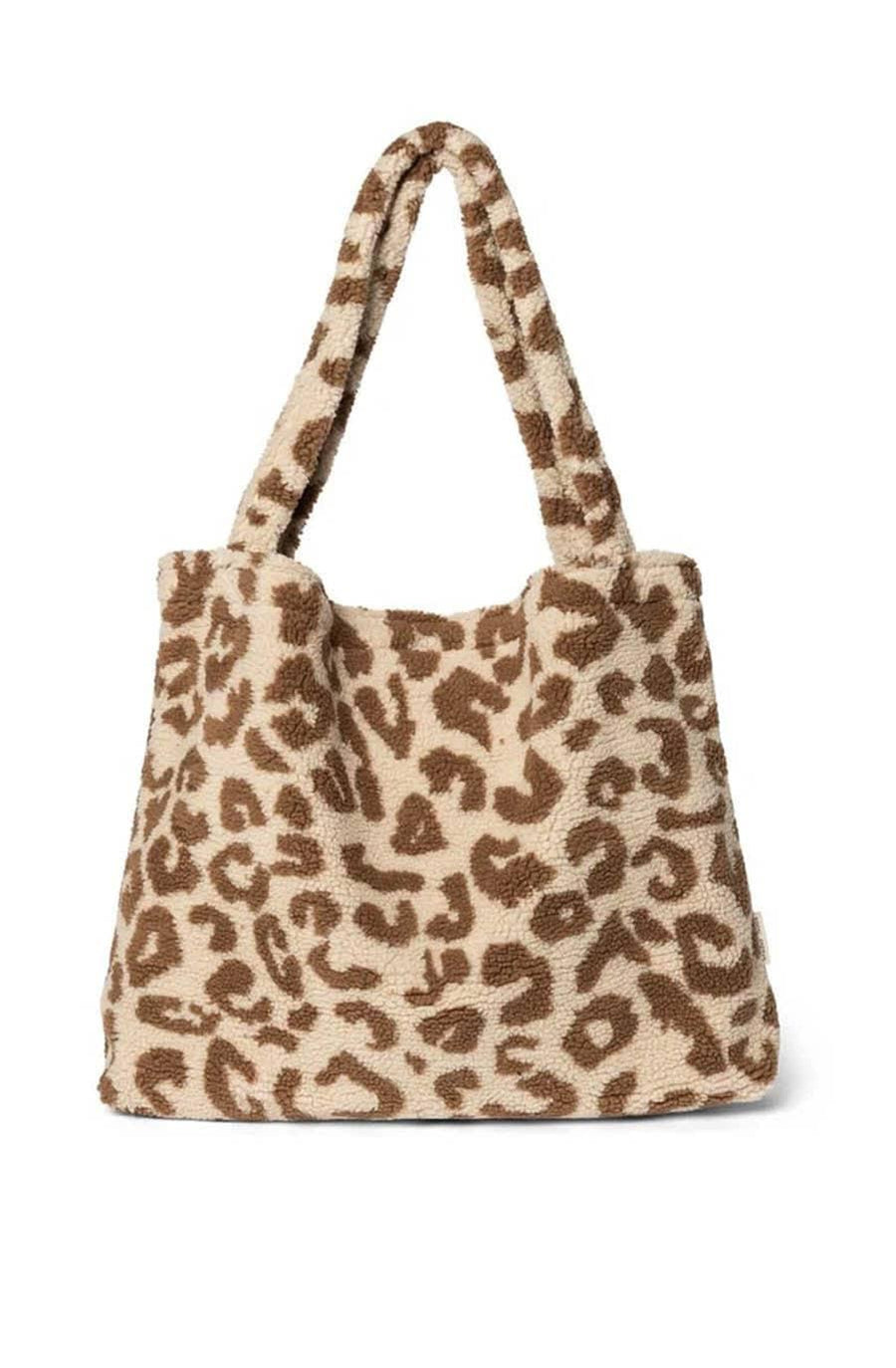 Studio Noos Chunky Teddy Leopard Mum Bag - Hello Little Birdie