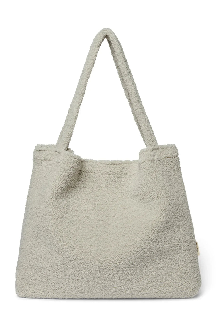 Studio Noos Chunky Teddy Mum Bag, Light Grey - Hello Little Birdie