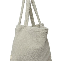 Studio Noos Chunky Teddy Mum Bag, Light Grey - Hello Little Birdie