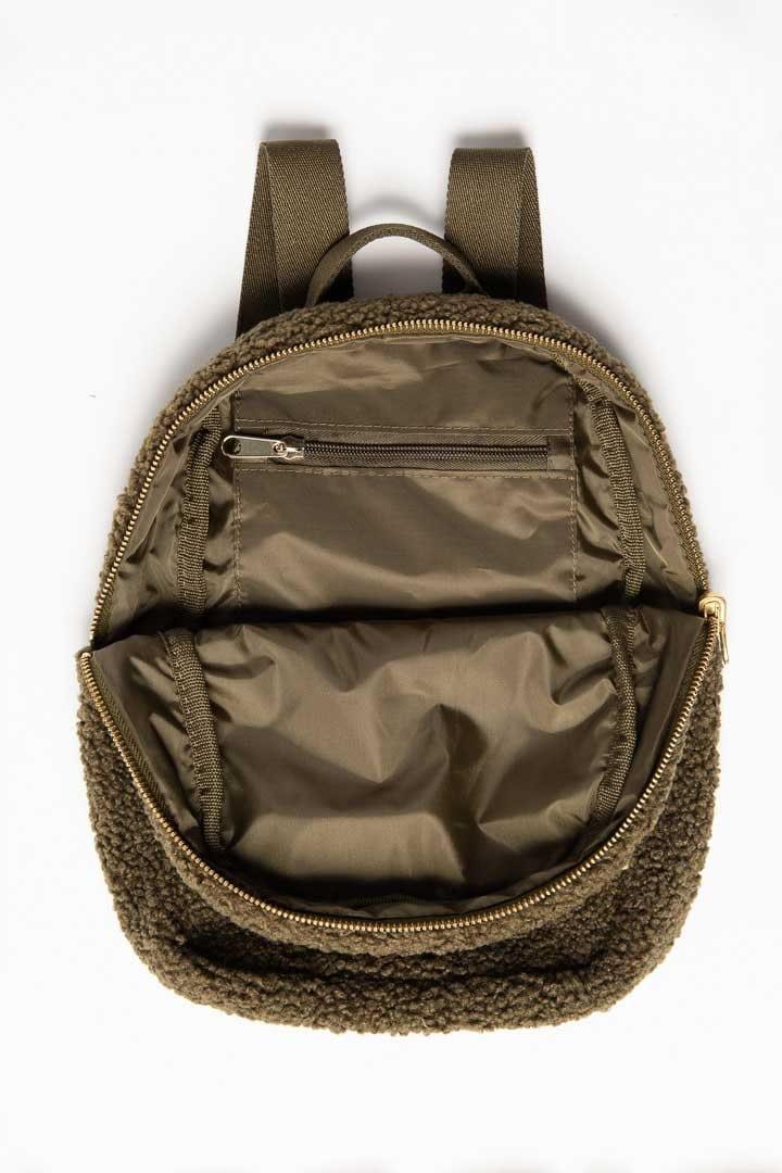 Studio Noos mini Chunky Backpack Olive Green - Hello Little Birdie