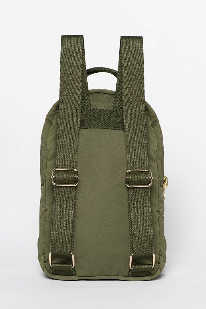 Studio Noos Olive Green Puffy Backpack - Hello Little Birdie