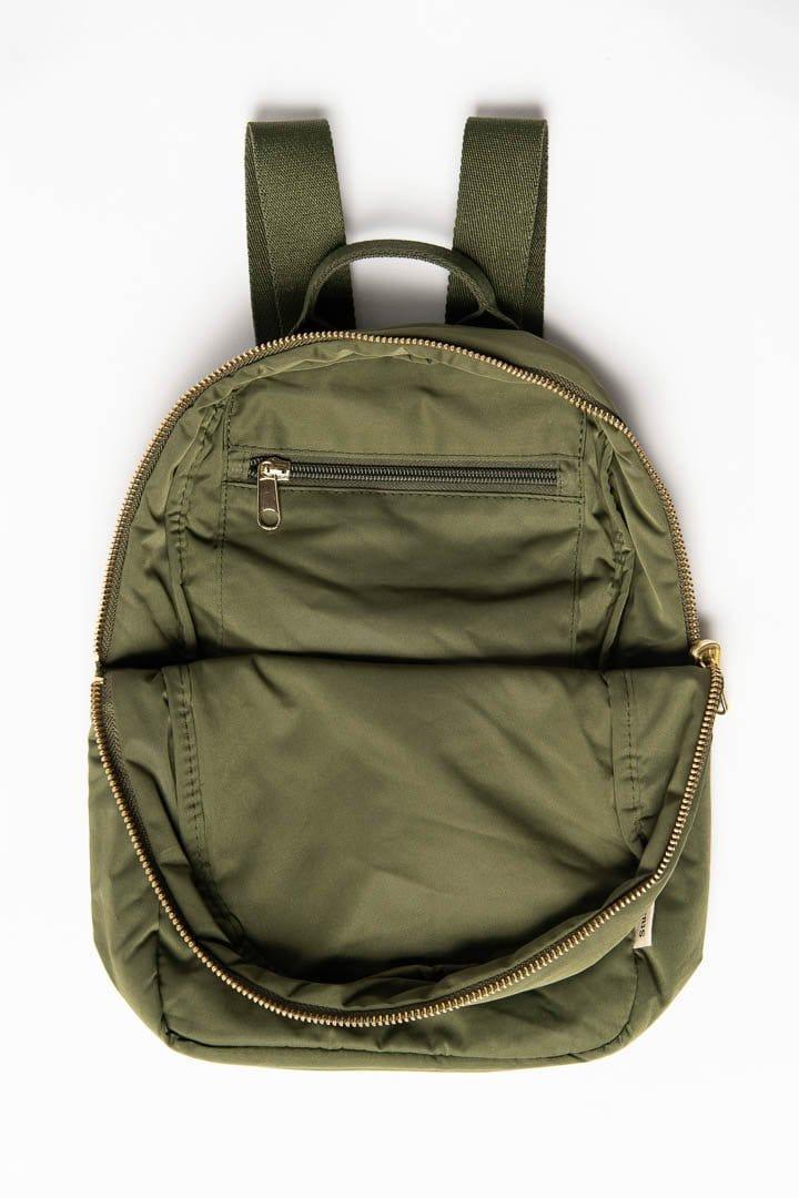 Studio Noos Olive Green Puffy Backpack - Hello Little Birdie