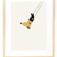 Ted & Tone Swing Print, Various Sizes - Hello Little Birdie