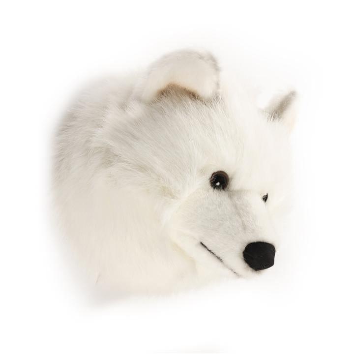 WILD & SOFT PLUSH ANIMAL HEAD LUCY THE WOLF - Hello Little Birdie