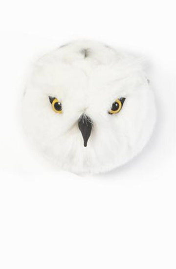 Wild and Soft Plush Wall Head Chloe the Snowy Owl - Hello Little Birdie