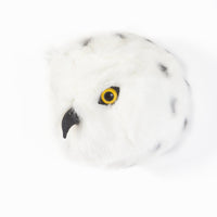 Wild and Soft Plush Wall Head Chloe the Snowy Owl - Hello Little Birdie