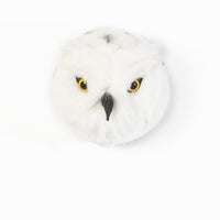 Wild and Soft Plush Wall Head Chloe the Snowy Owl - Hello Little Birdie