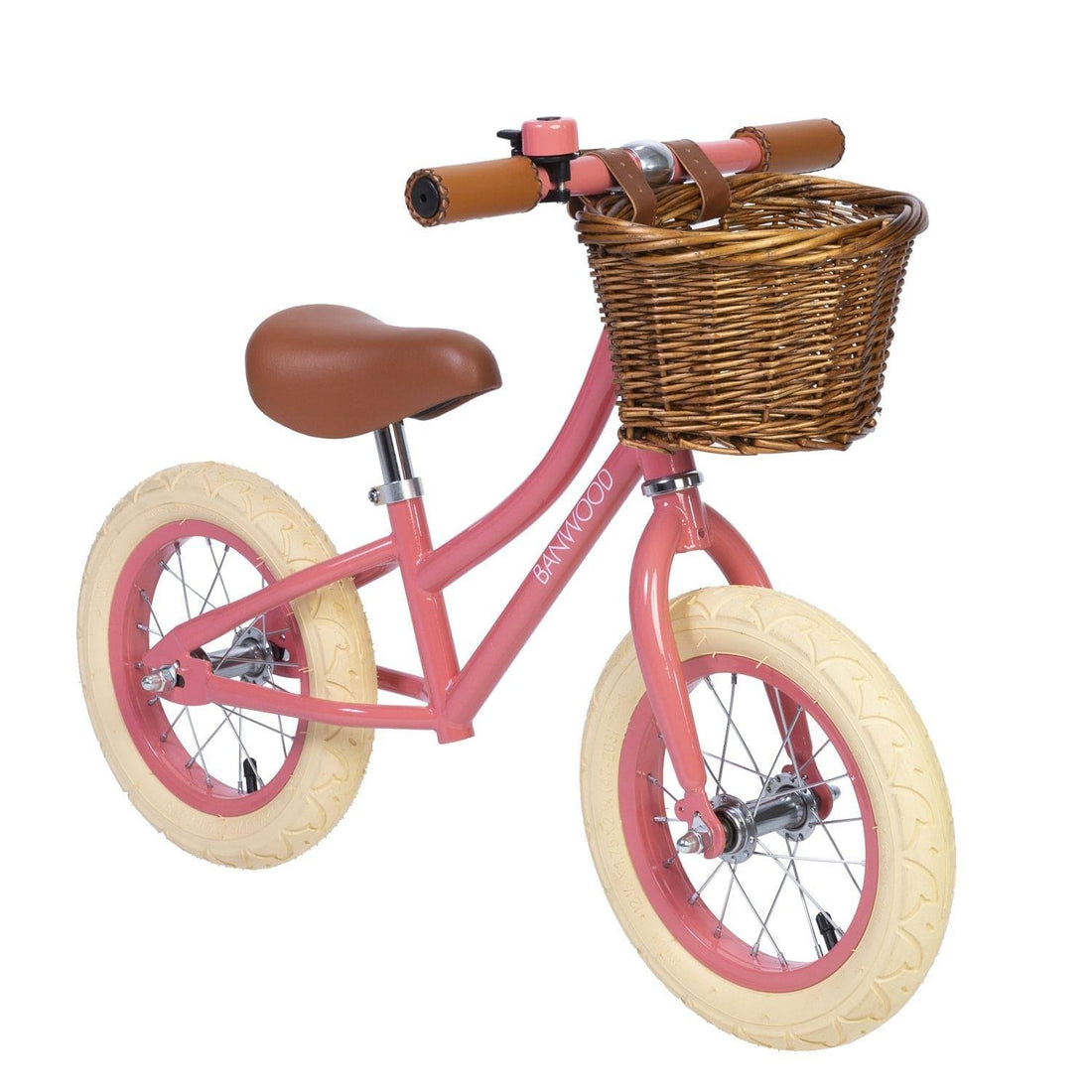 BANWOOD FIRST GO BALANCE BIKE, CORAL - Hello Little Birdie