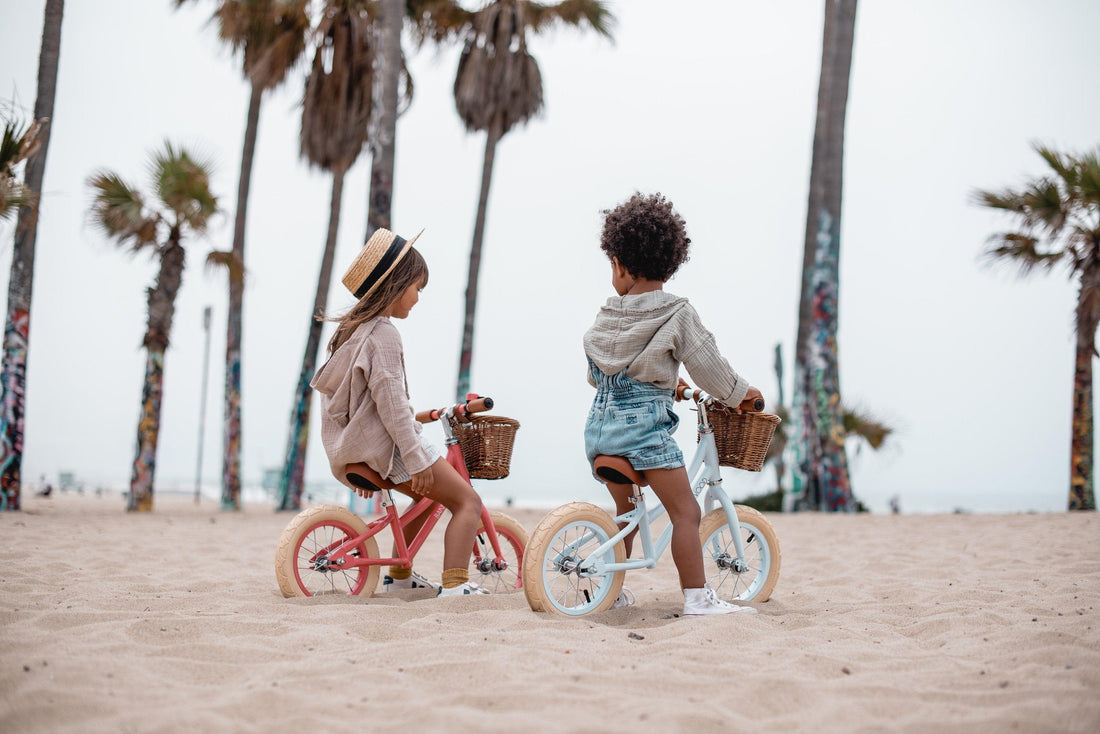 BANWOOD FIRST GO BALANCE BIKE, CORAL - Hello Little Birdie
