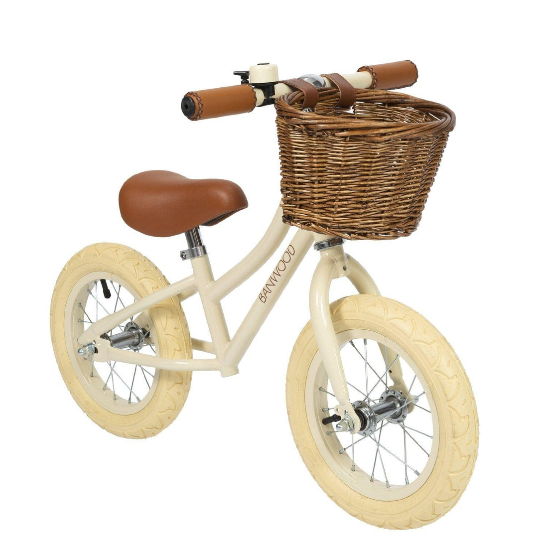 BANWOOD FIRST GO BALANCE BIKE, CREAM - Hello Little Birdie