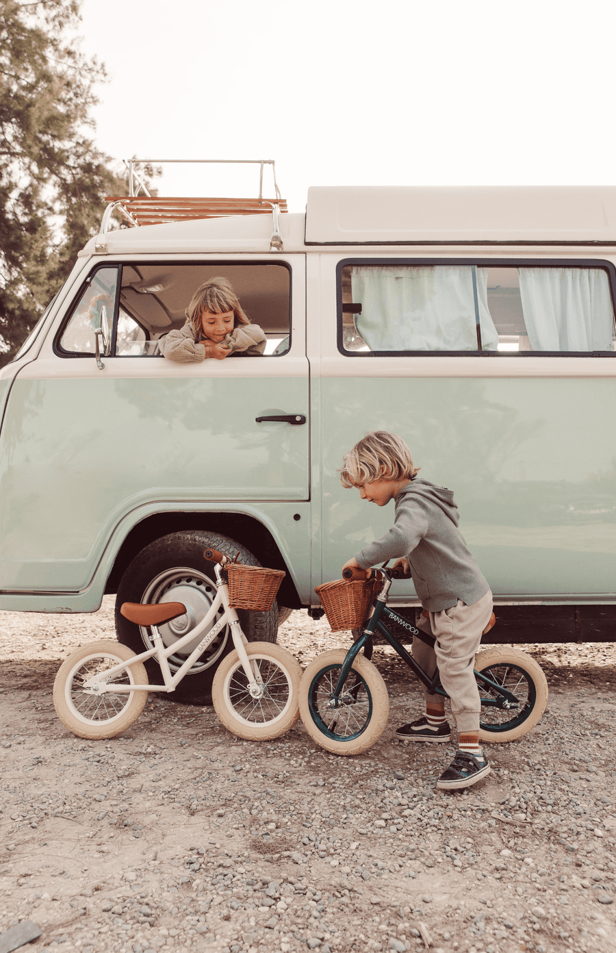 BANWOOD FIRST GO BALANCE BIKE, WHITE - Hello Little Birdie