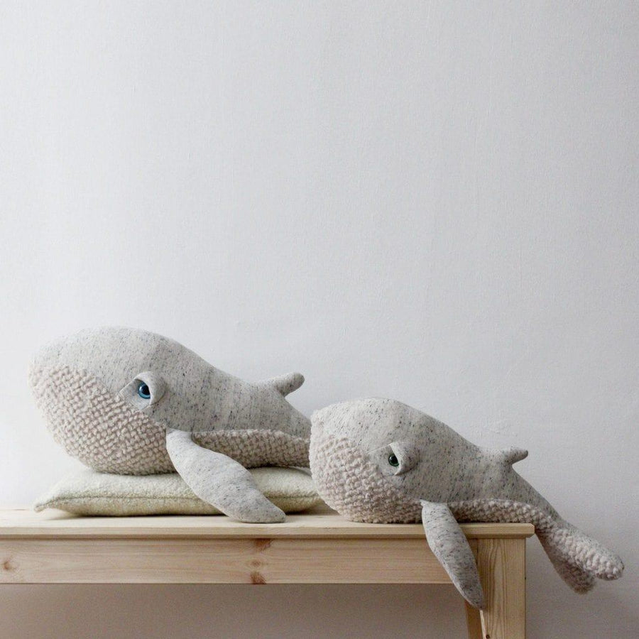 BigStuffed Original Whale, Small - Hello Little Birdie