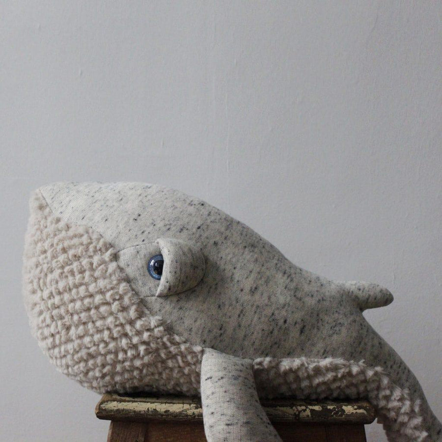 BigStuffed Original Whale, Small - Hello Little Birdie