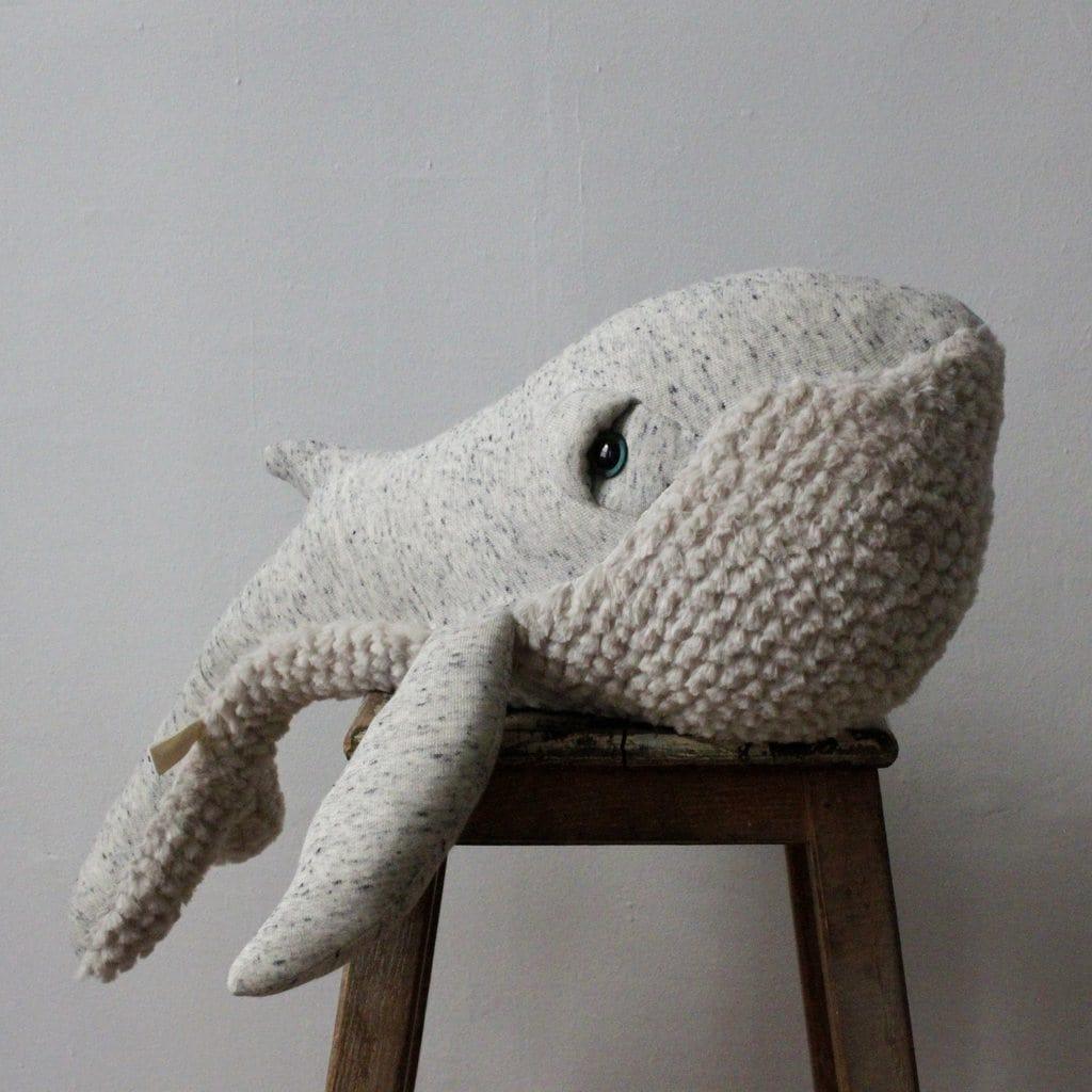 BigStuffed Original Whale, Small - Hello Little Birdie