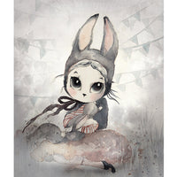 MRS MIGHETTO MISS HANNA 40X50cm - Hello Little Birdie
