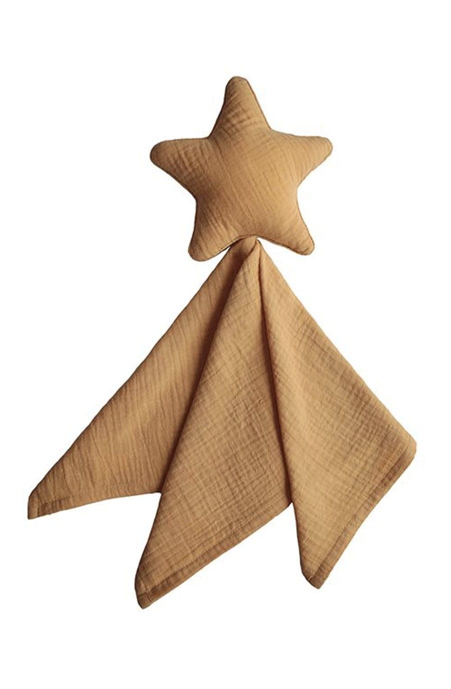 Mushie Lovey Blanket Comforter Star Fall Yellow - Hello Little Birdie